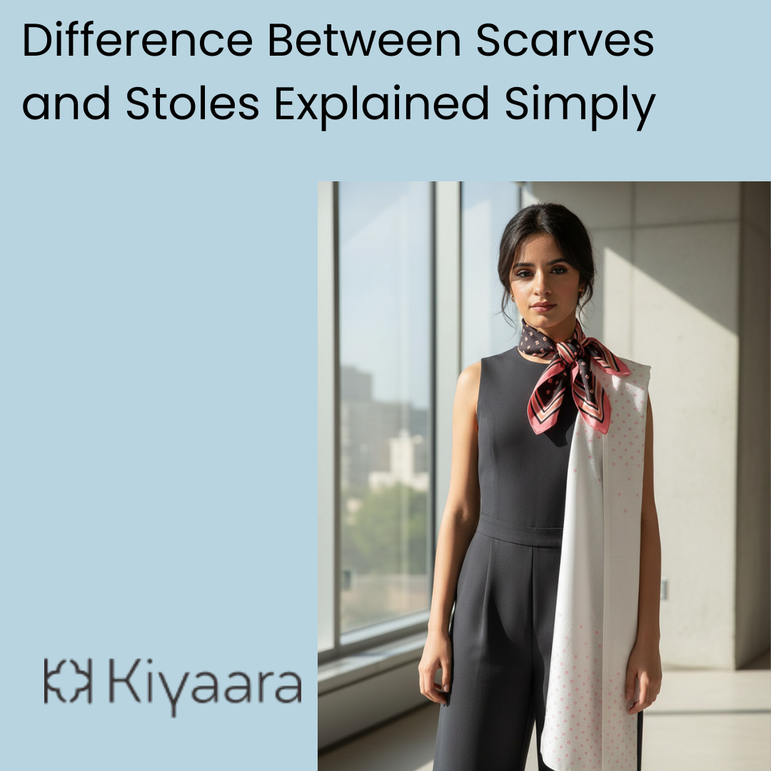 Difference Between Scarves and Stoles Explained Simply for Everyday Style