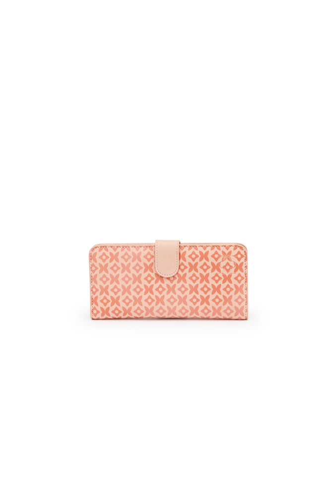 Floral Mirage Flap Wallet