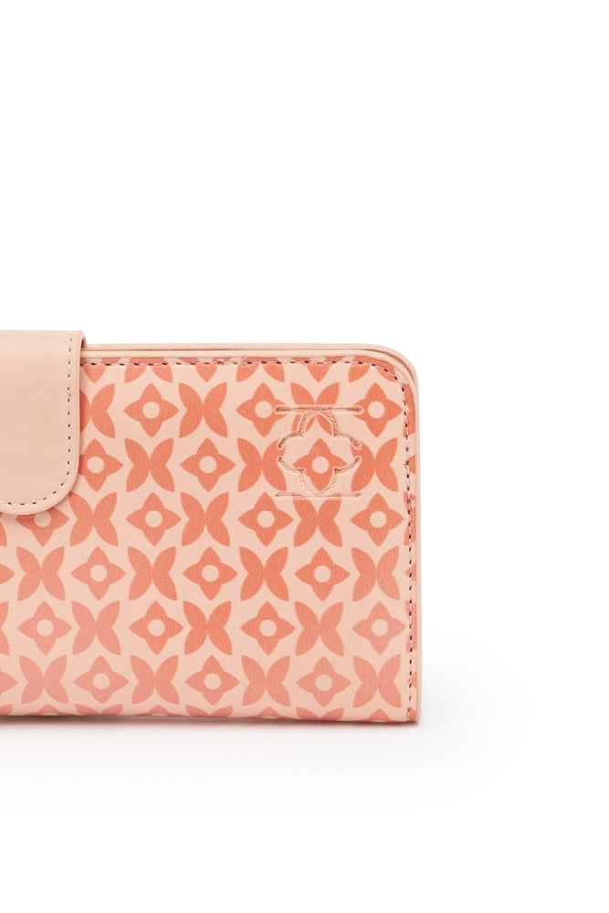 Floral Mirage Flap Wallet