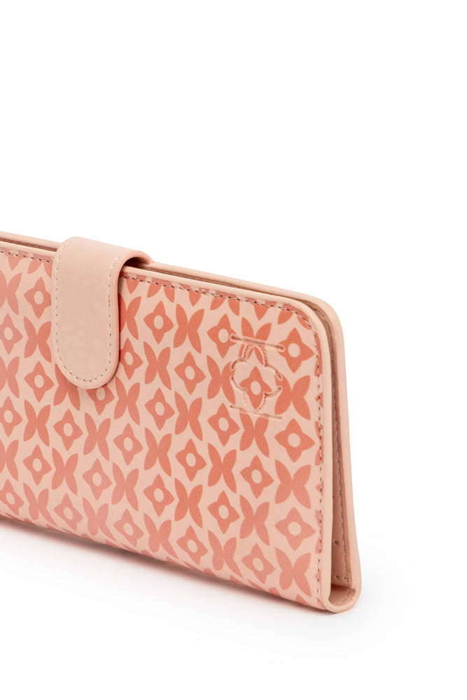 Floral Mirage Flap Wallet