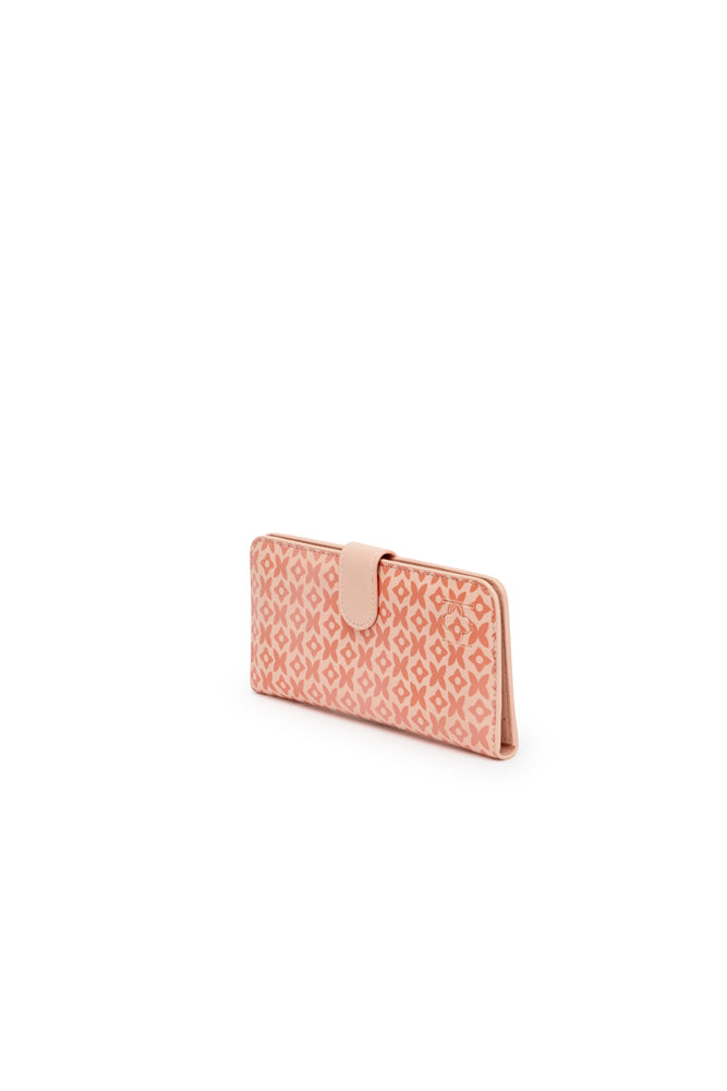 Floral Mirage Flap Wallet