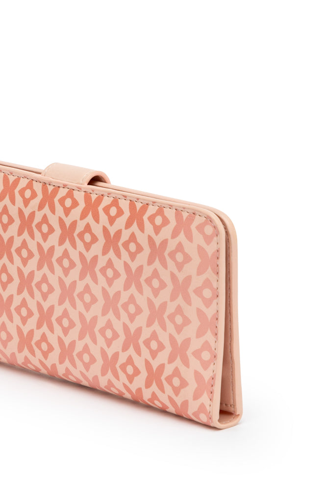 Floral Mirage Flap Wallet