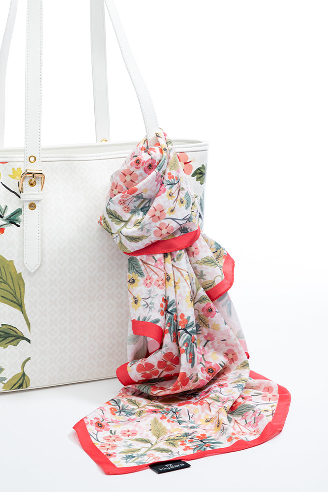 Blooming Scarf (36" X 36")