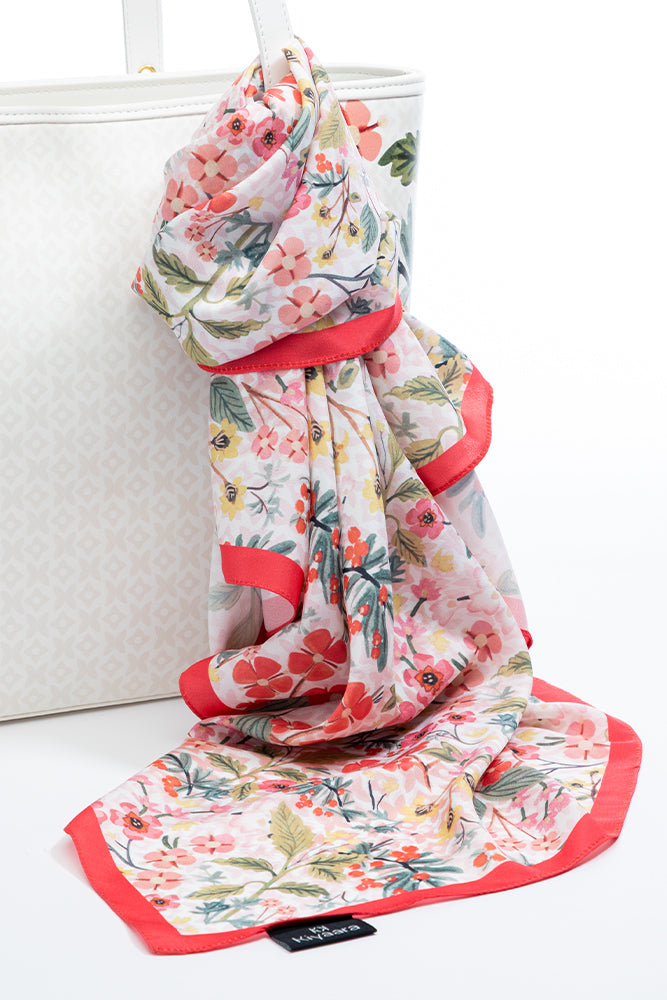 Blooming Scarf (36" X 36")