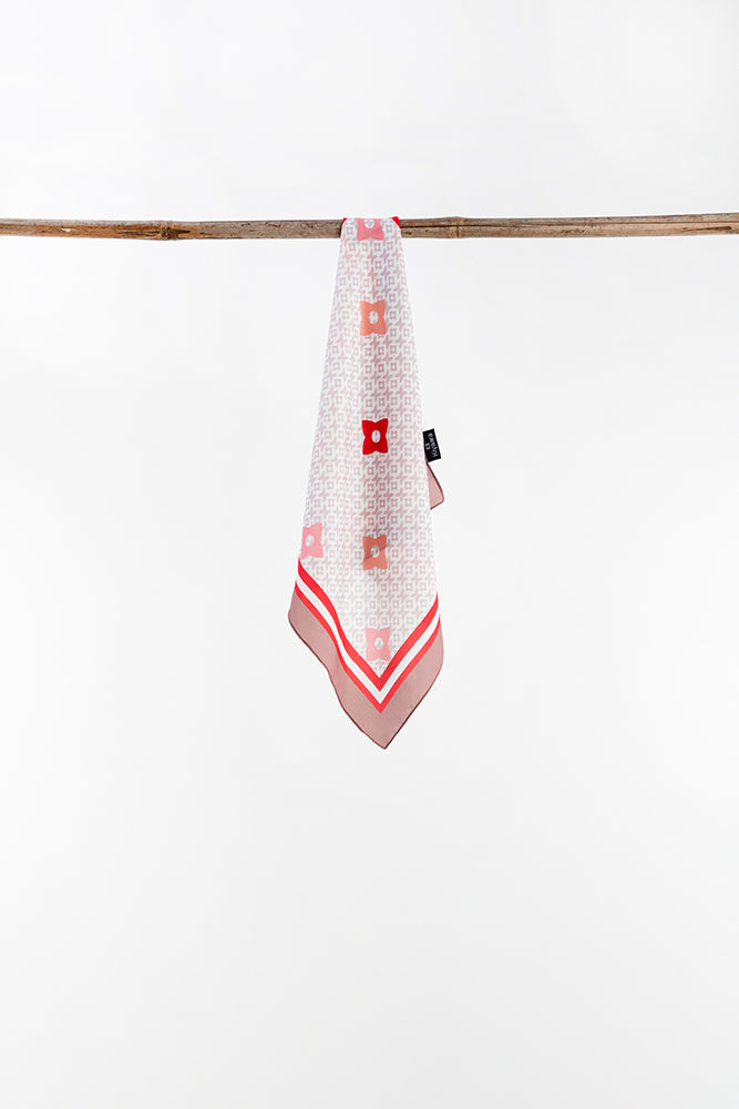 Petal Drift Scarf (18" x18")