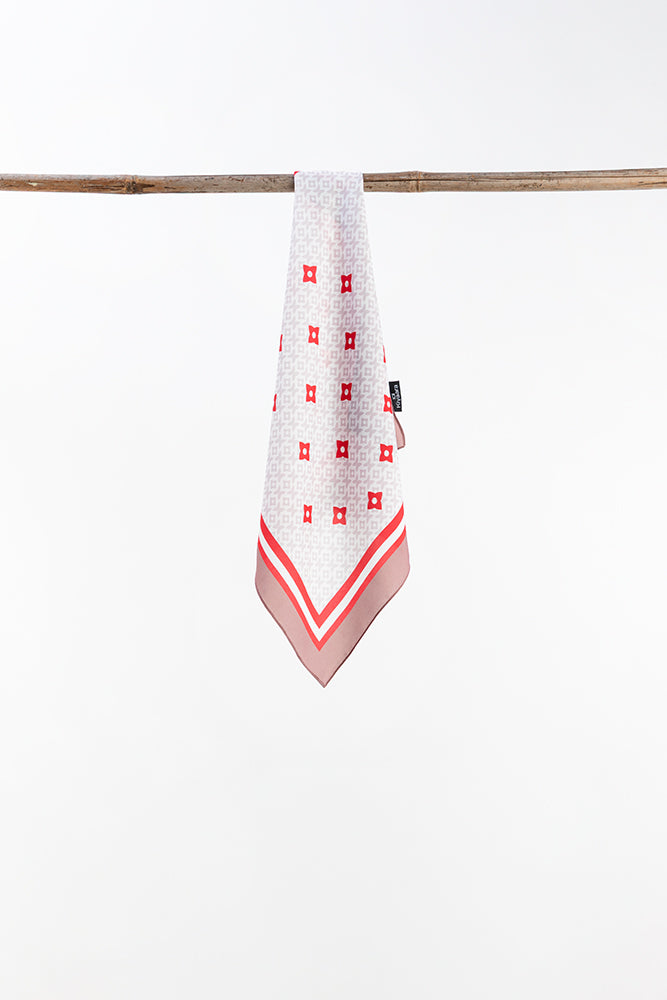 Petal Heart Scarf (18" x18")