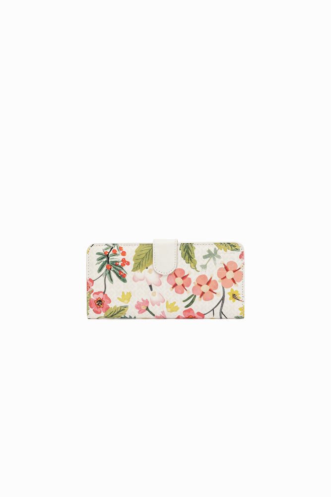 Meadow Whimsy Flap Wallet