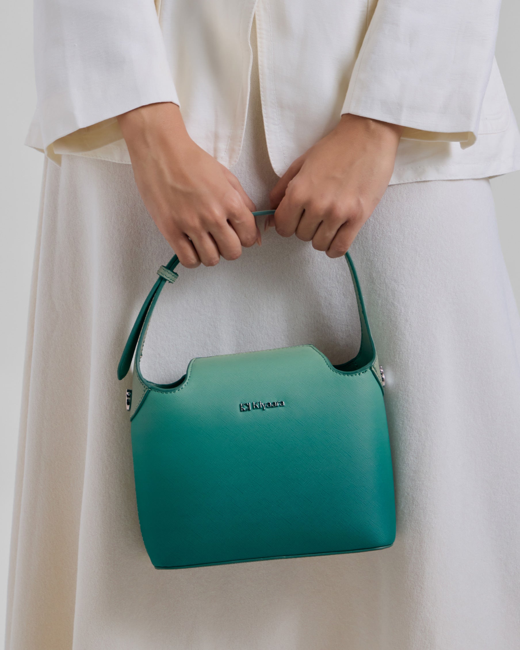 Auralis Handbag Dusty Teal