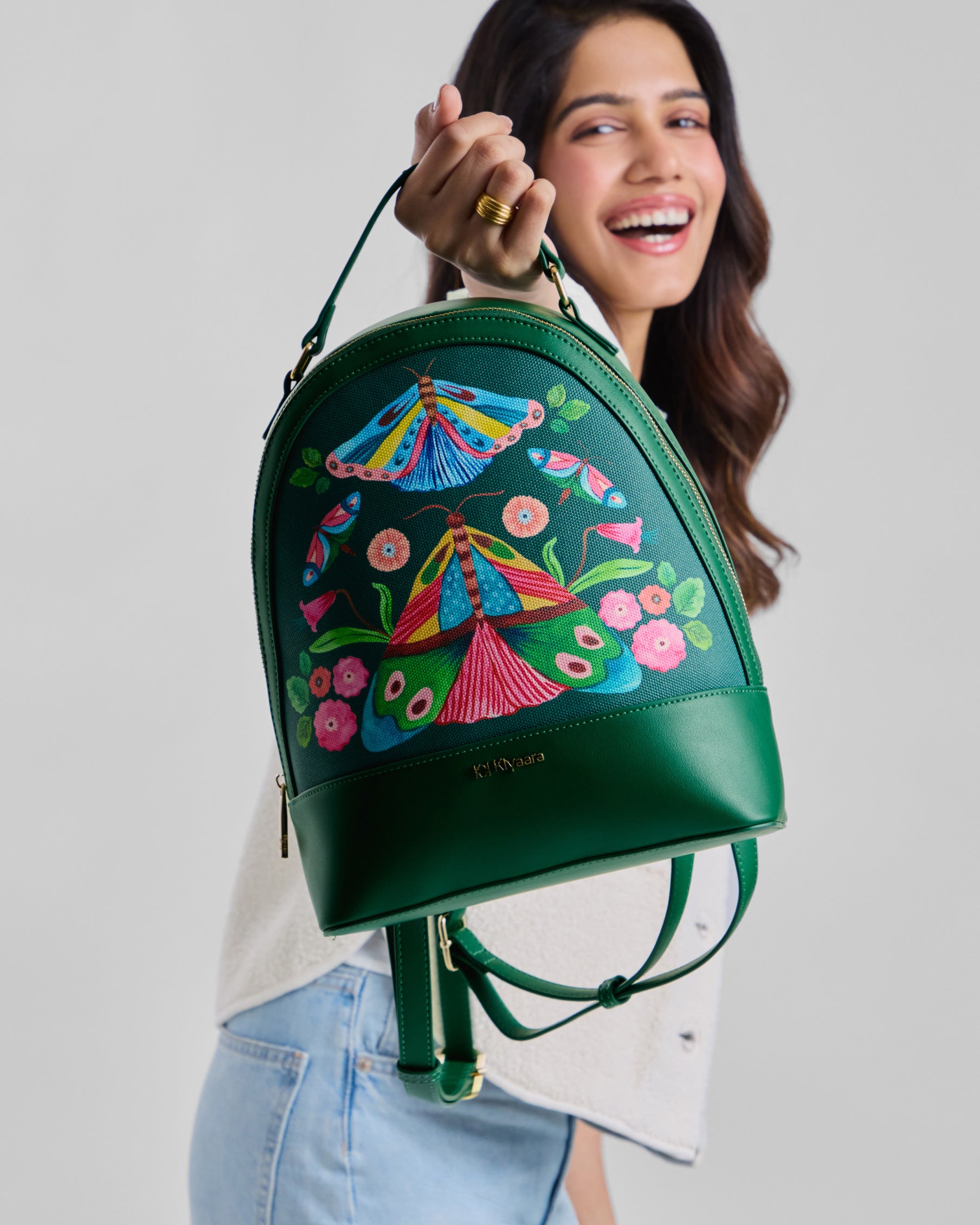 Elisse Backpack Forest Green