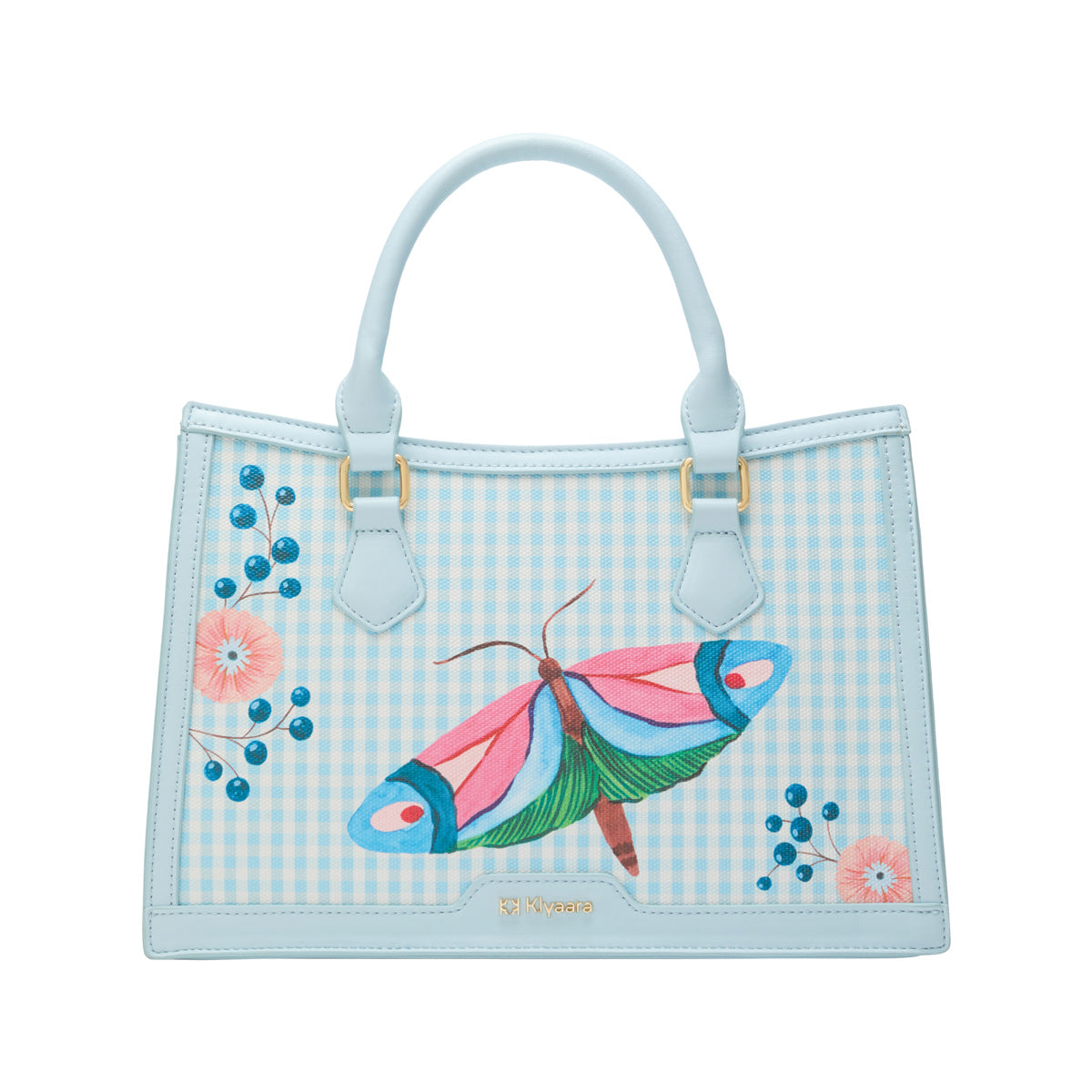In Bloom Handbag Sky Blue