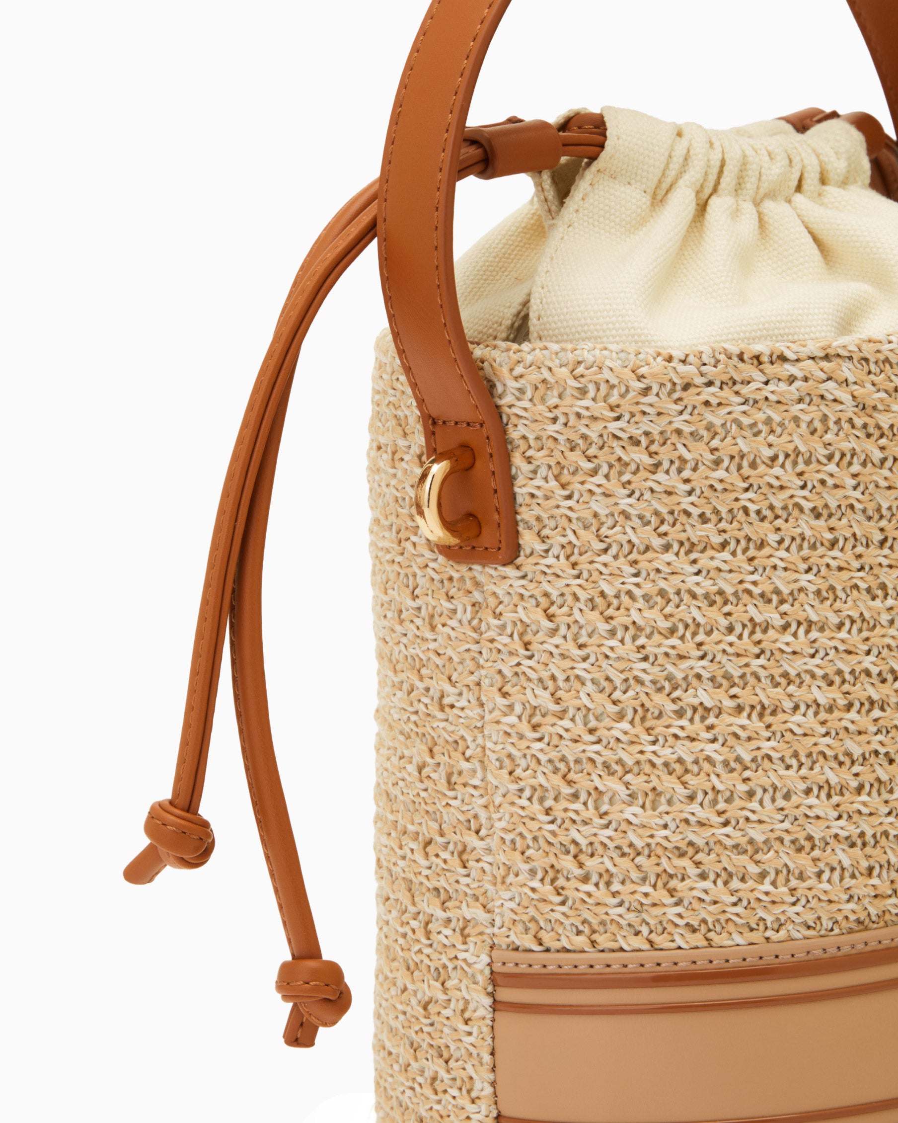 Knotty Bucket Bag Brown