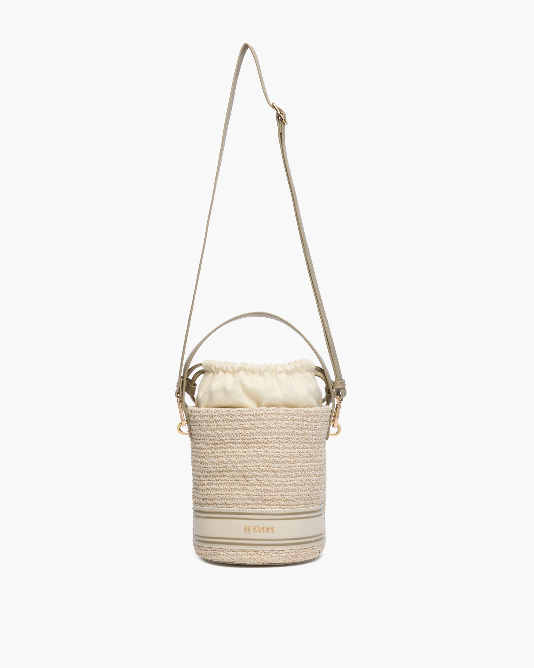 Knotty Bucket Bag Beige