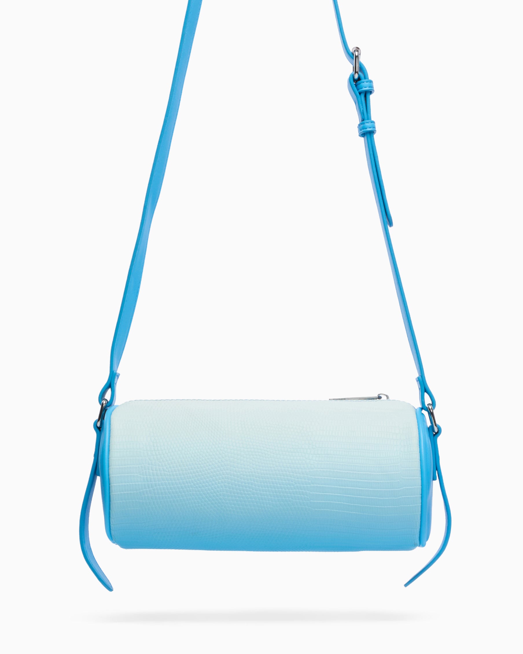 Luner Cylindrical Crossbody Bag Blue Ombre