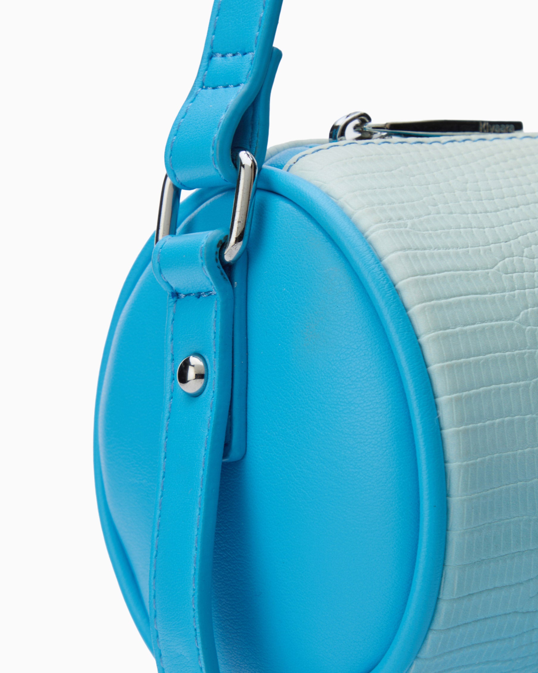 Luner Cylindrical Crossbody Bag Blue Ombre