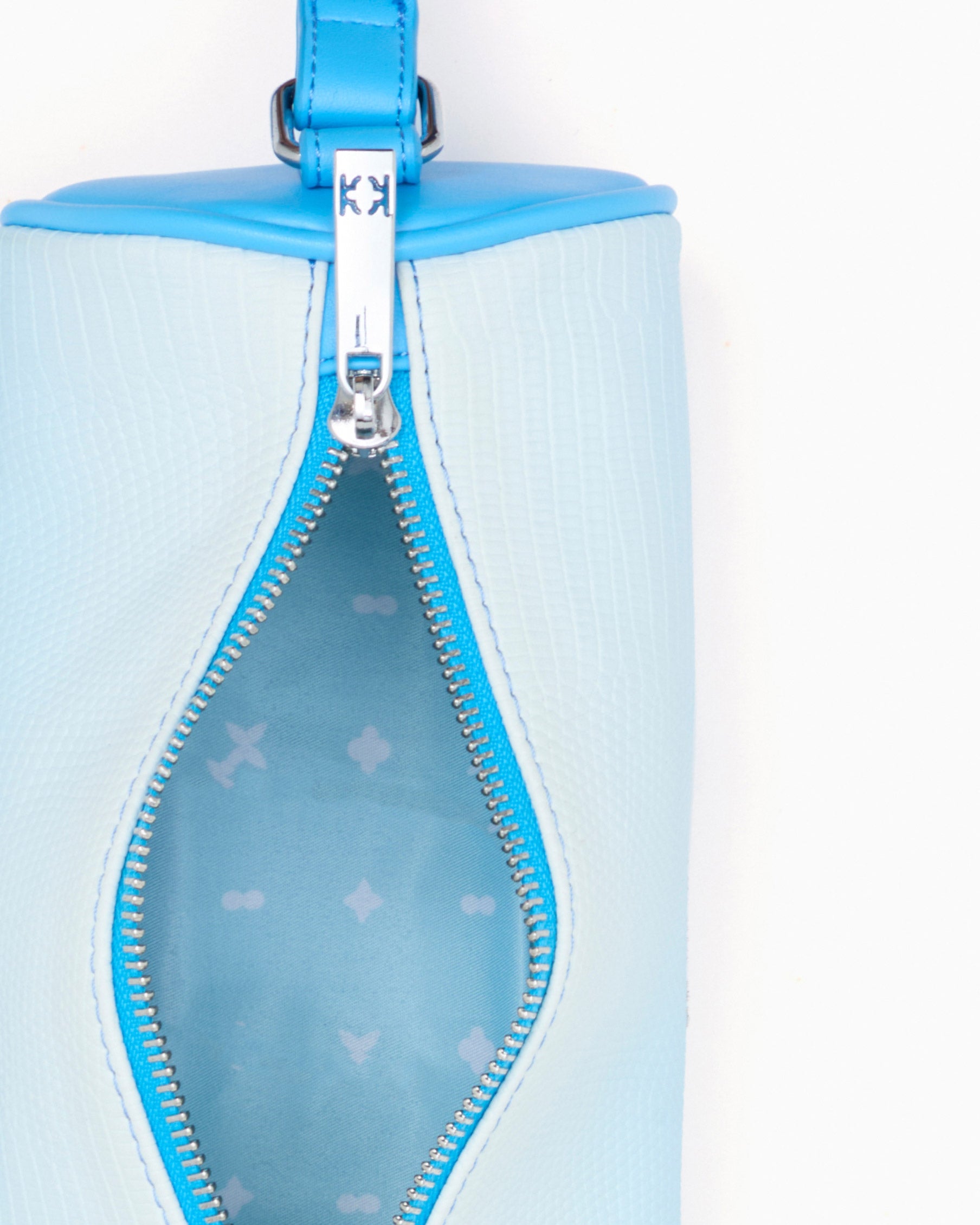 Luner Cylindrical Crossbody Bag Blue Ombre