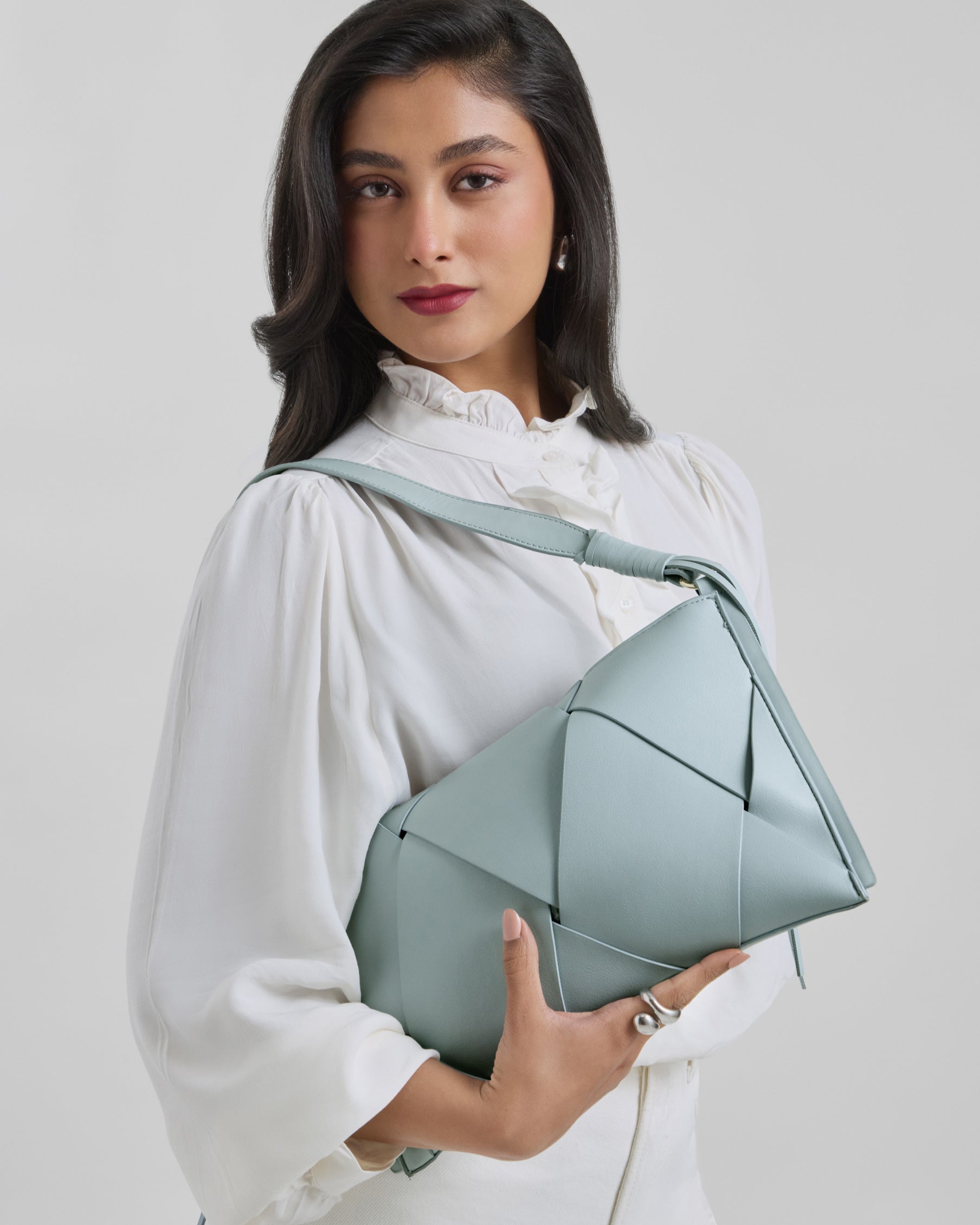 Ila Sling Bag Grey-Blue