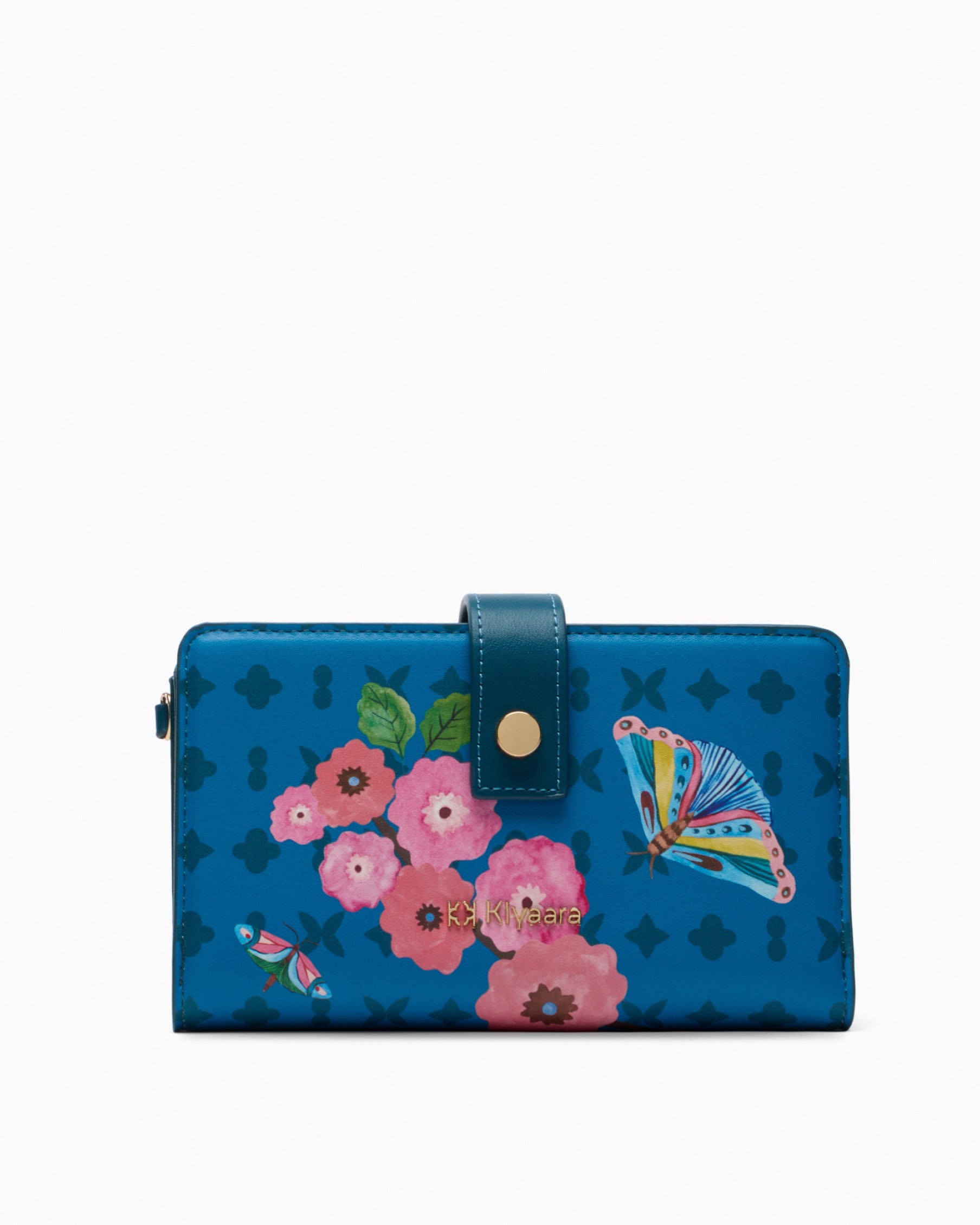 Pixi Zipper Wallet Midnight Blue