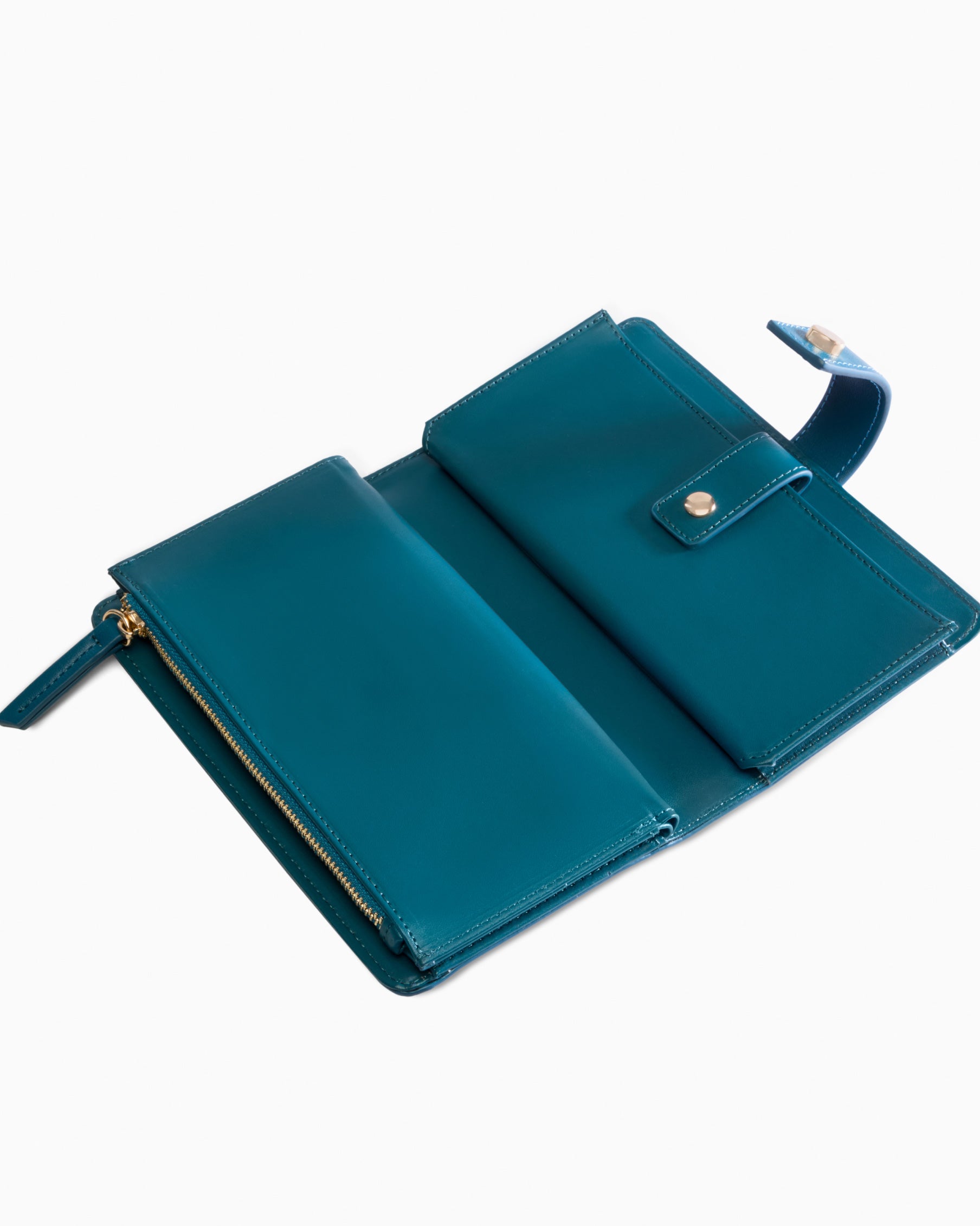 Pixi Zipper Wallet Midnight Blue
