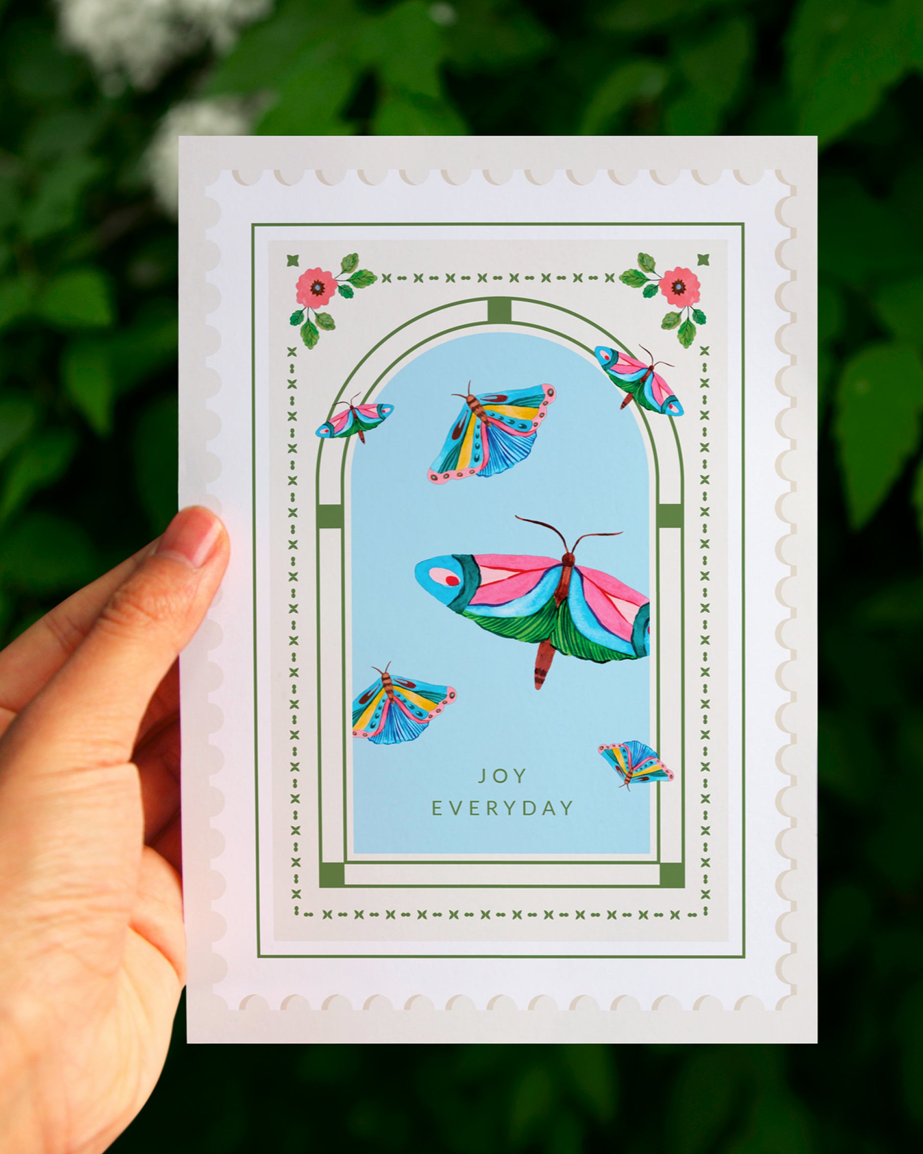 Farasha Greeting Cards - Set Of 4
