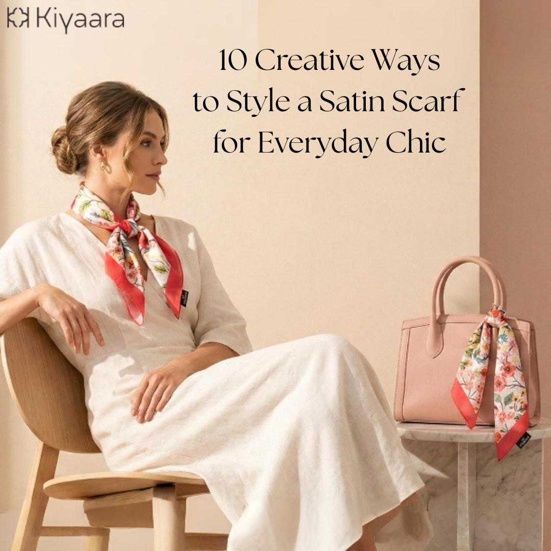 10 Creative Ways to Style a Satin Scarf for Everyday Chic