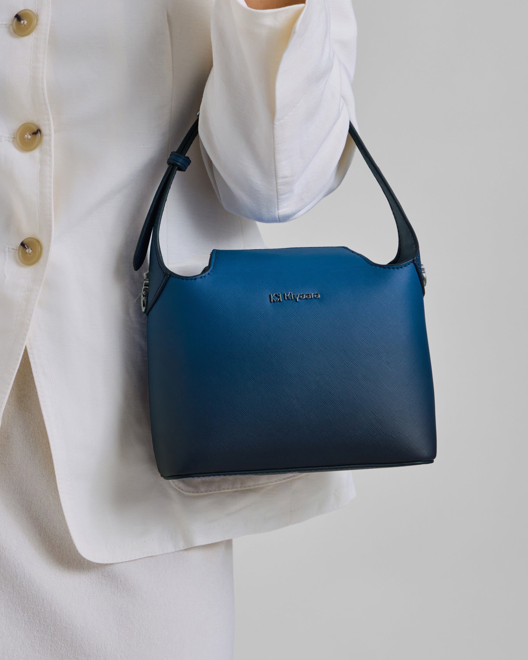 Auralis Handbag Deep Sea Blue