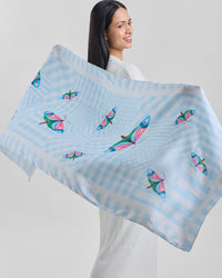 Dottie Stole Sky Blue