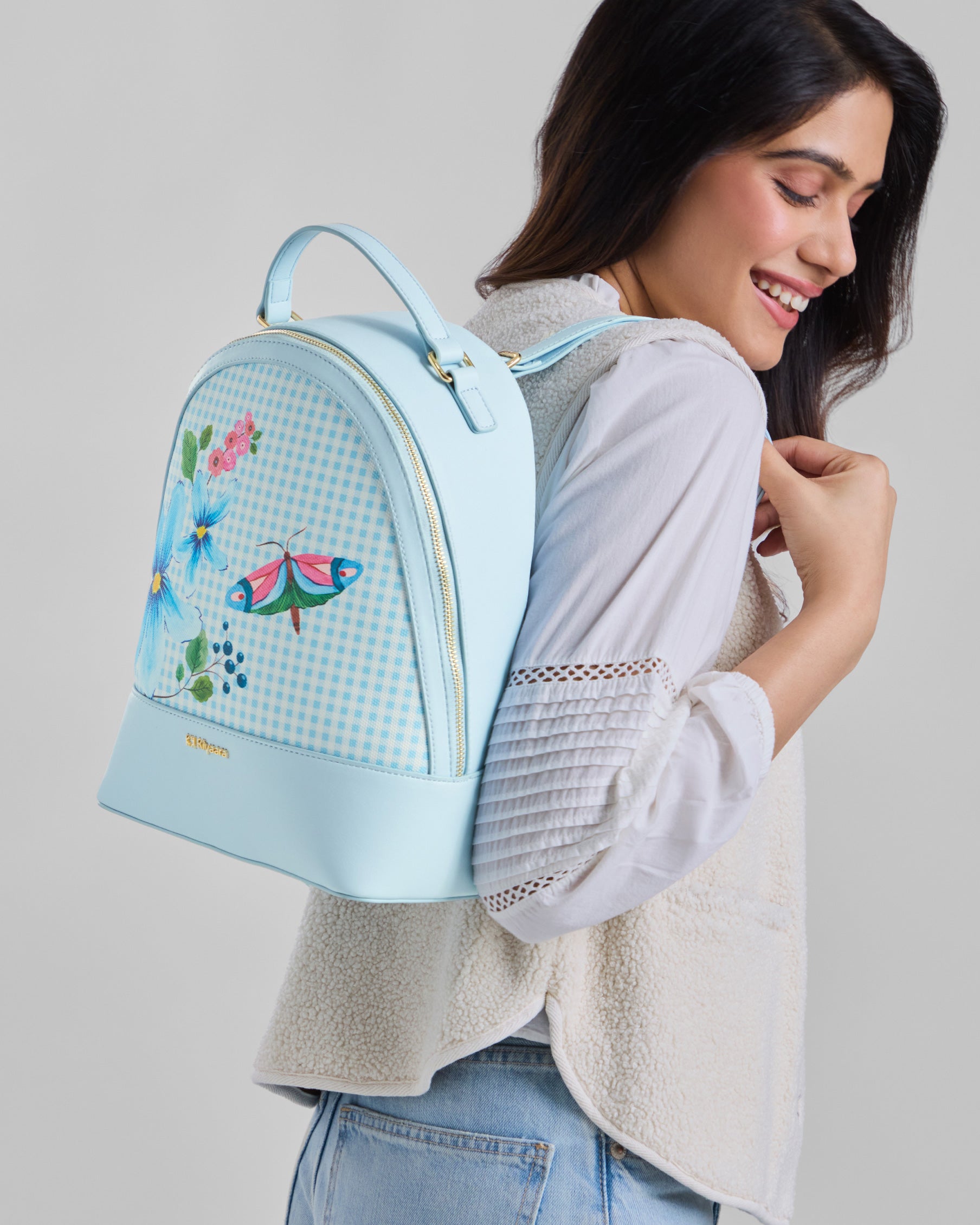 Elisse Backpack Sky Blue