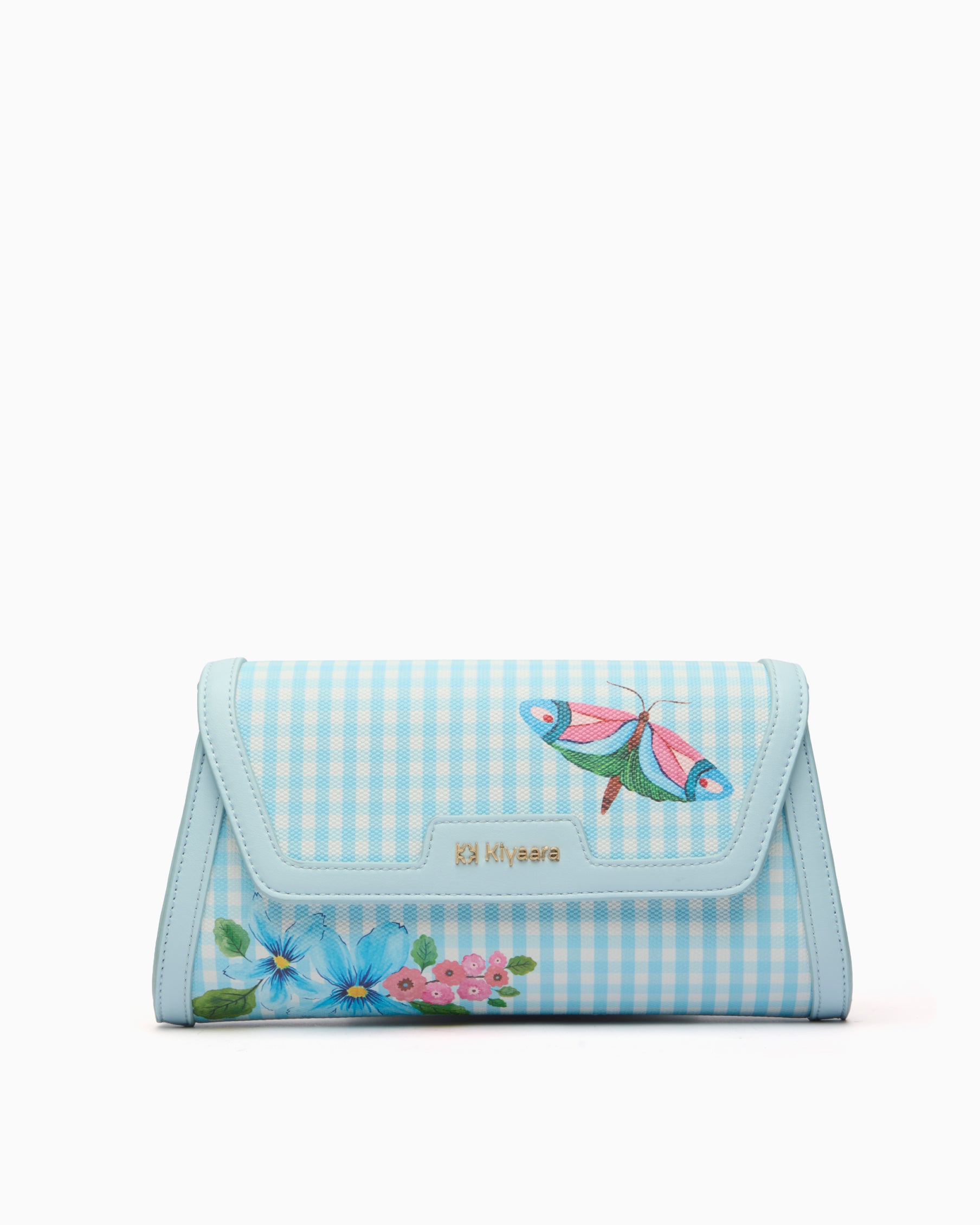 Flutter Clutch Bag Sky Blue