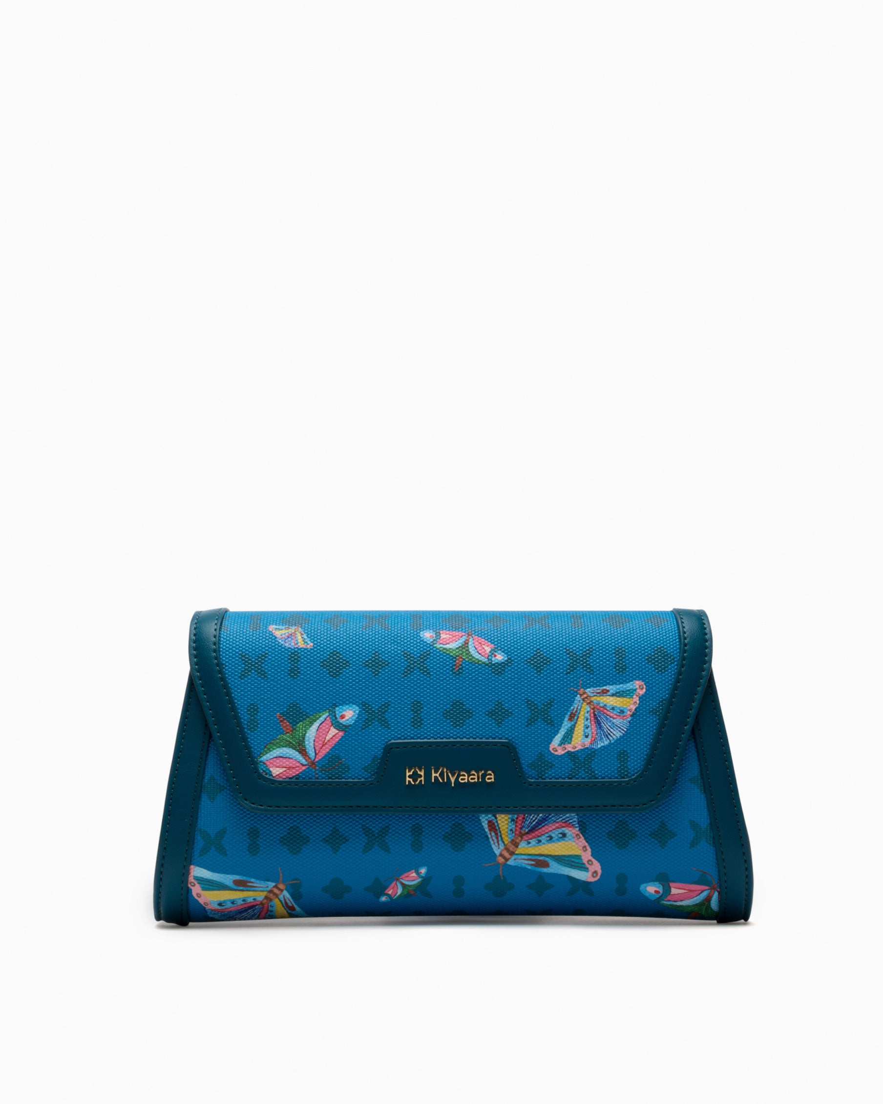 Flutter Clutch Bag Midnight Blue