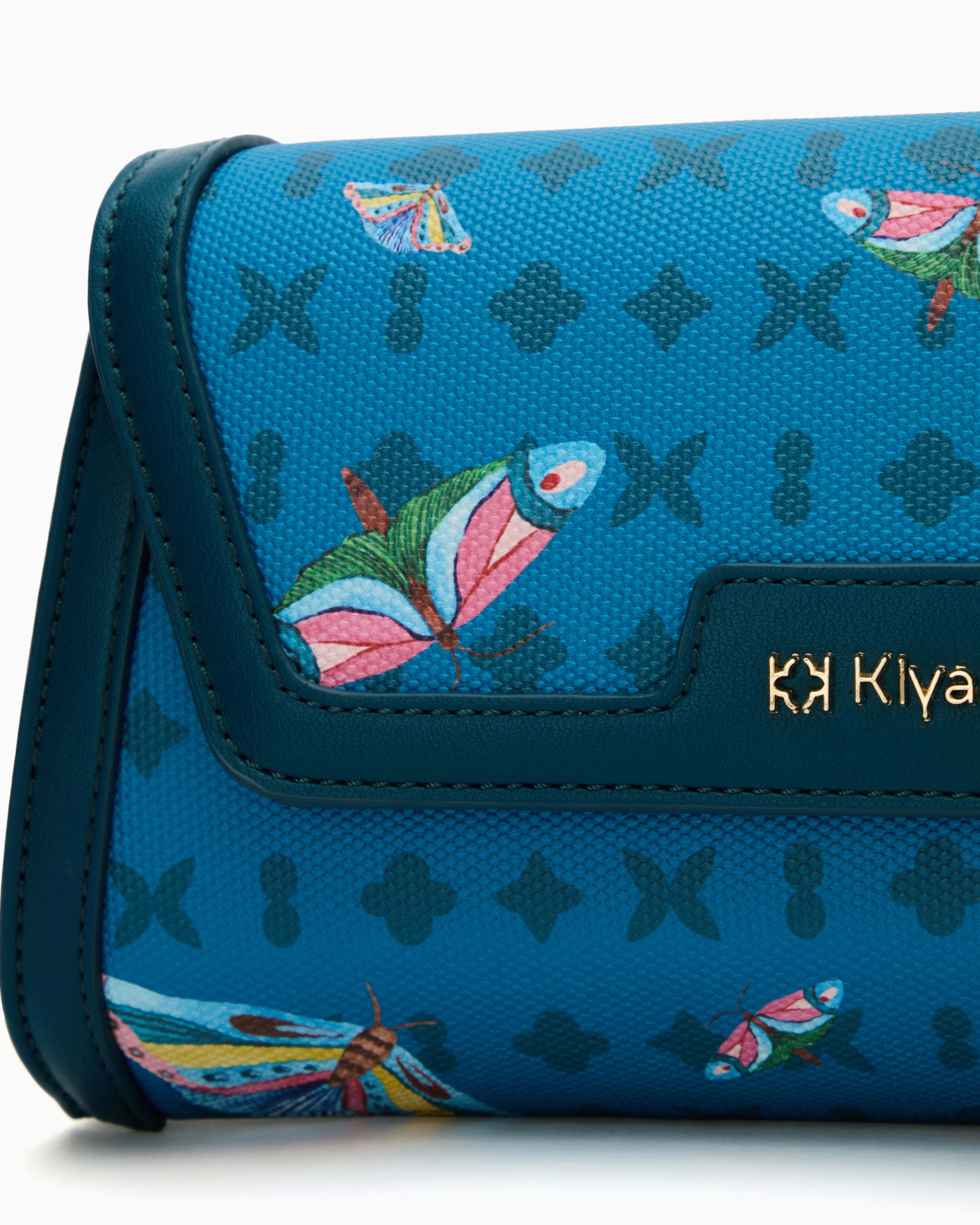 Flutter Clutch Bag Midnight Blue