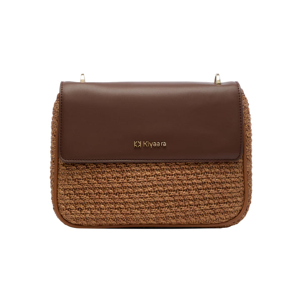 Fable Sling Crossbody Bag Brown