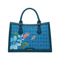 In Bloom Handbag Midnight Blue
