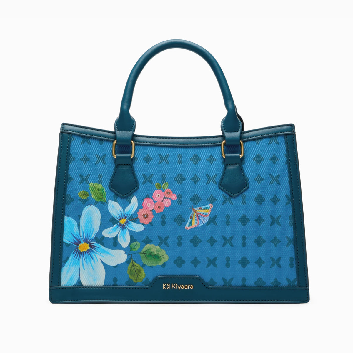 In Bloom Handbag Midnight Blue