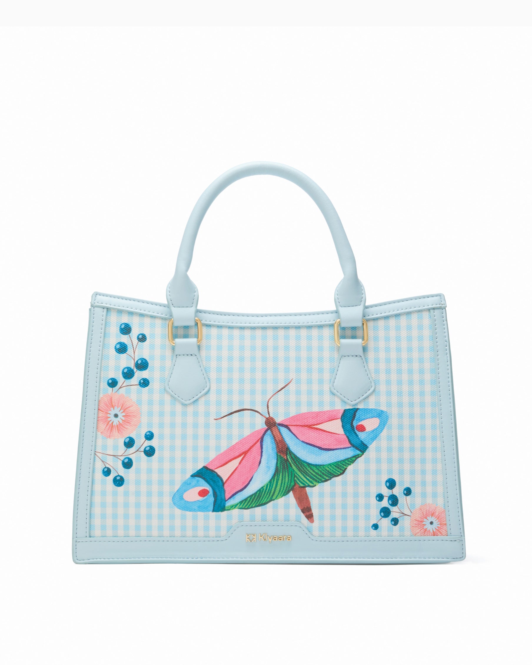 In Bloom Handbag Sky Blue