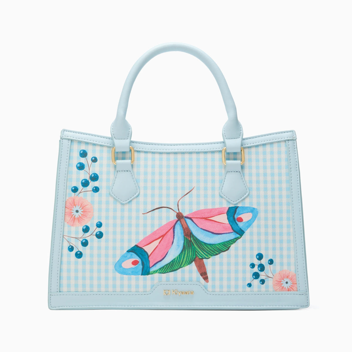 In Bloom Handbag Sky Blue