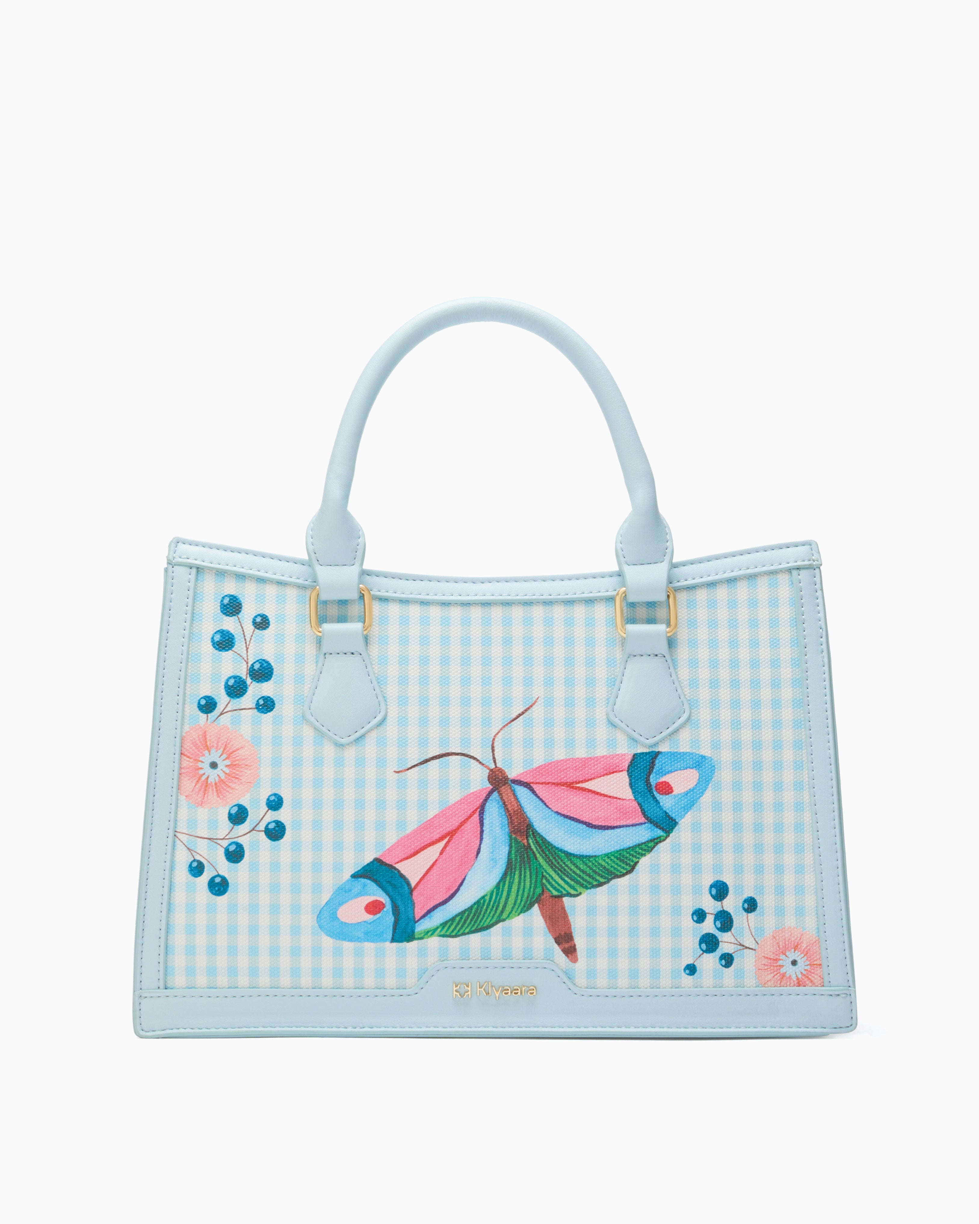In Bloom Handbag Sky Blue