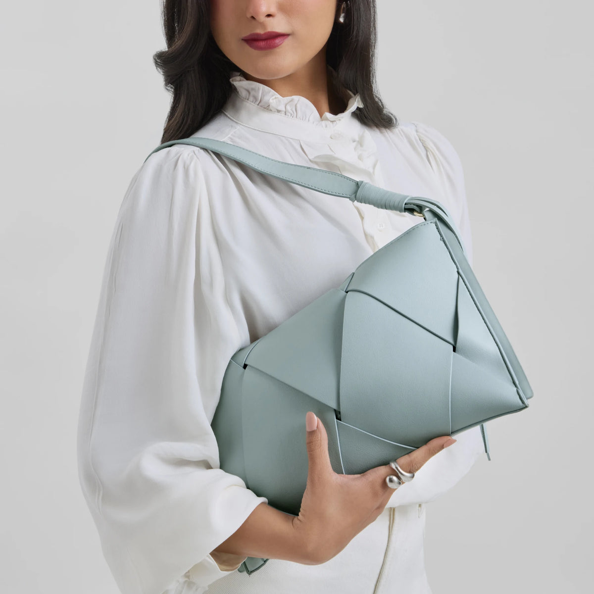 Ila Sling Bag Grey-Blue
