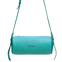 Luner Cylindrical Crossbody Bag Green Ombre