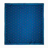 Muse Large Square Scarf Midnight Blue