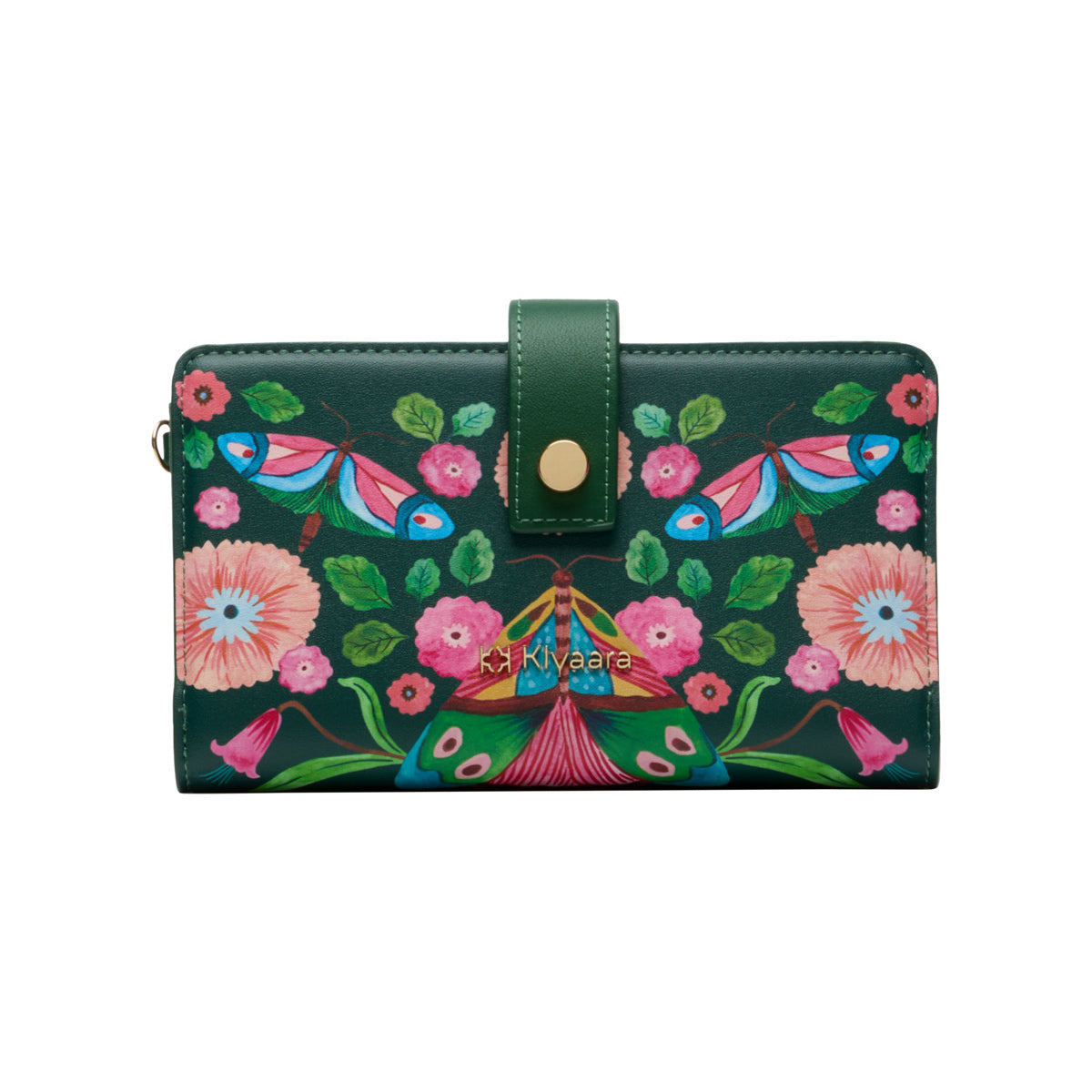 Pixi Zipper Wallet Forest Green