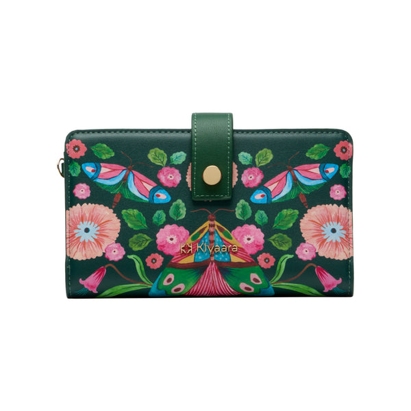 Pixi Zipper Wallet Forest Green