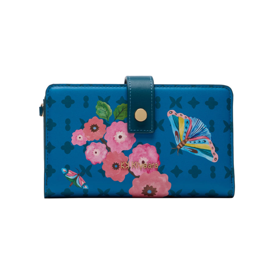 Pixi Zipper Wallet Midnight Blue