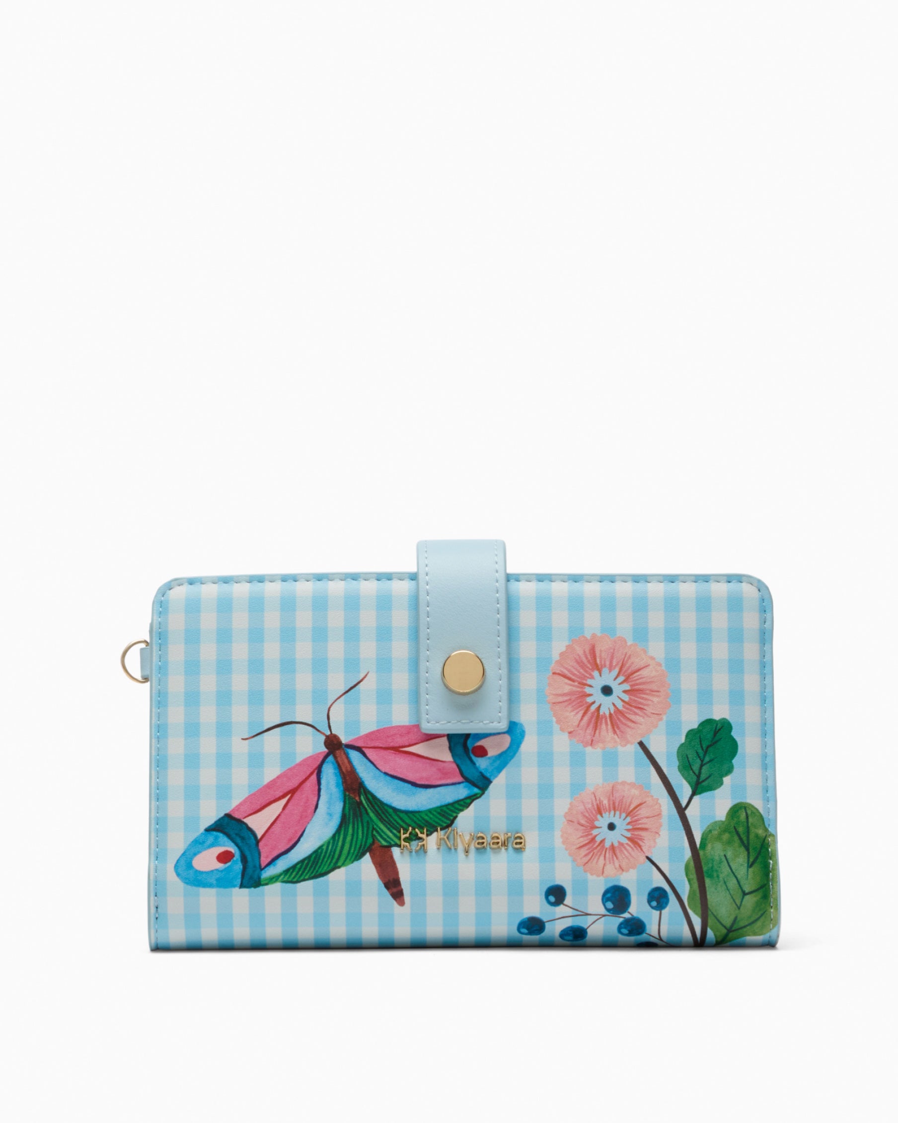 Pixi Zipper Wallet Sky Blue