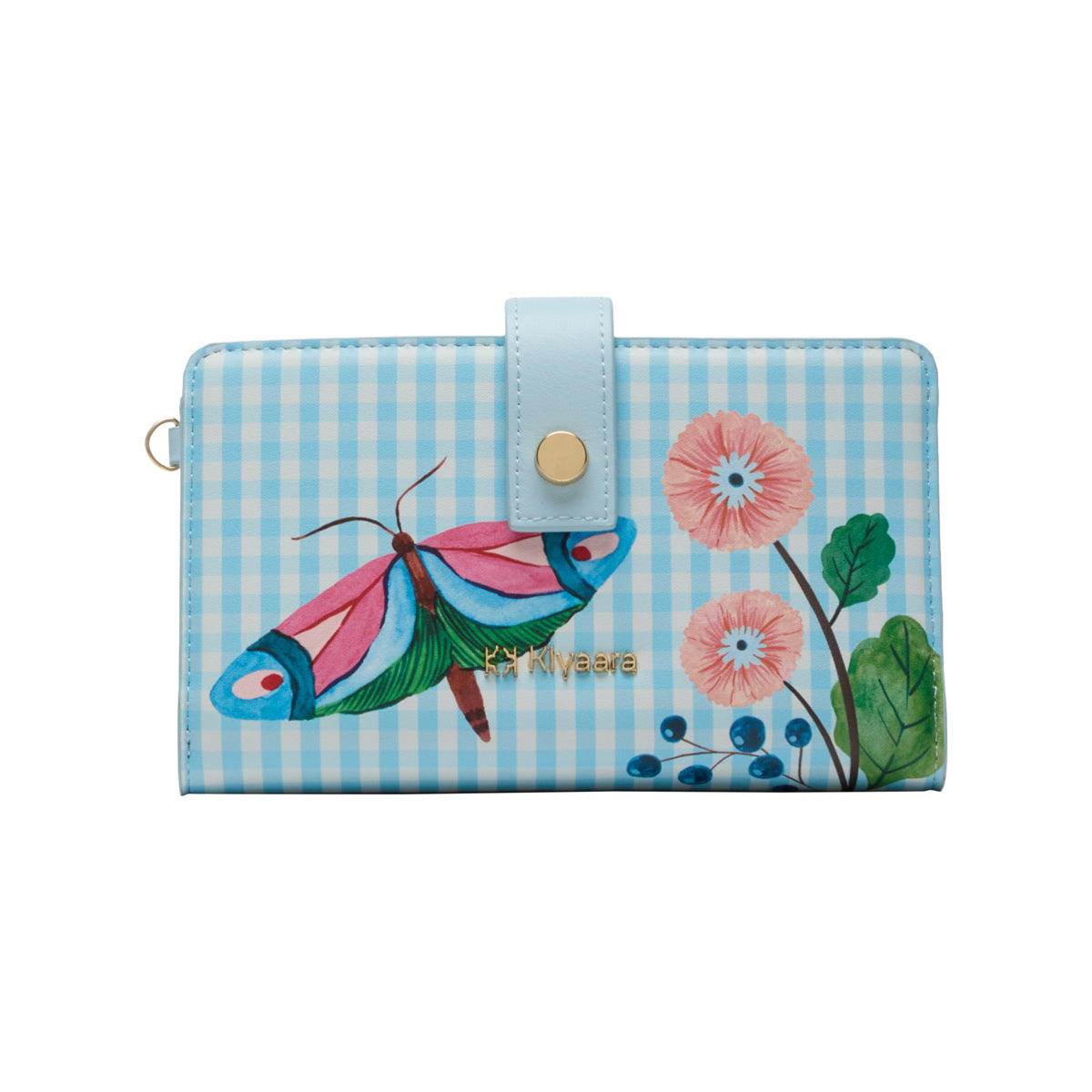 Pixi Zipper Wallet Sky Blue