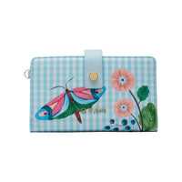 Pixi Zipper Wallet Sky Blue